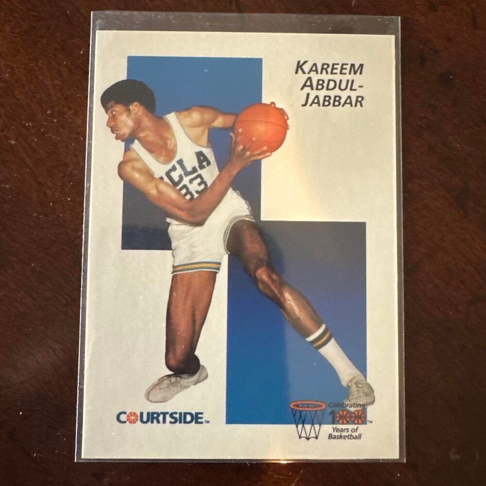 Vintage 1992 Courtside Kareem Abdul-Jabbar UCLA basketball card